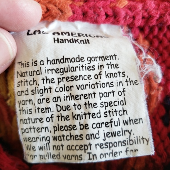 Las Americas Cotton Toronto made sweater - Picture 7 of 8